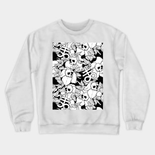 Flos Mortis (pattern version) Crewneck Sweatshirt